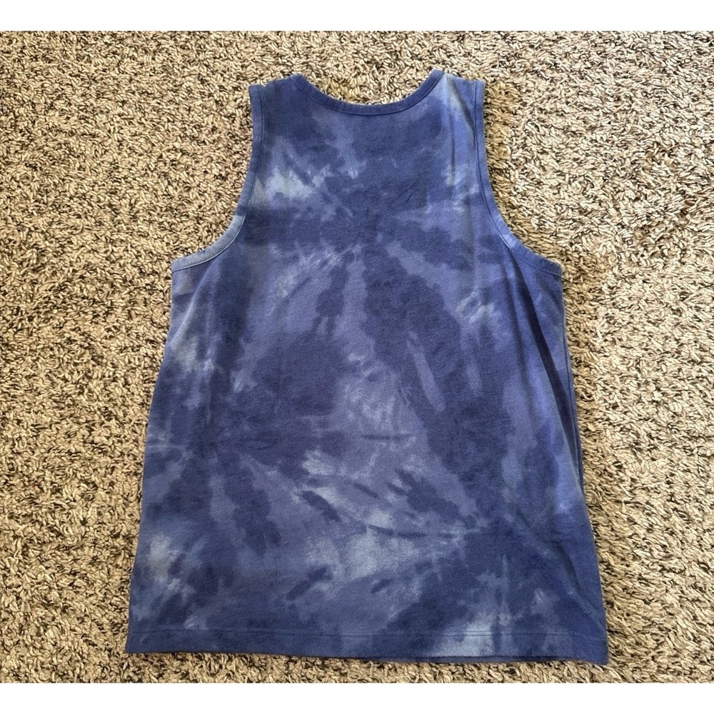 Old Navy Boys Blue Tie Dye Tank Top Size Medium (8) - Picture 5 of 5